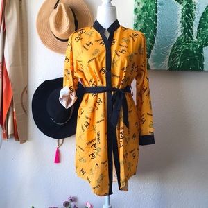 Yellow dress - small-medium